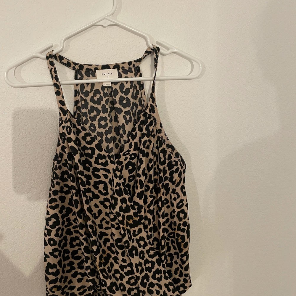 2 for 15 Animal print tank